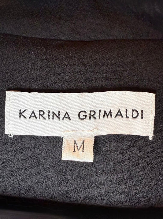 Karina Grimaldi Women's Black Romper Blazer