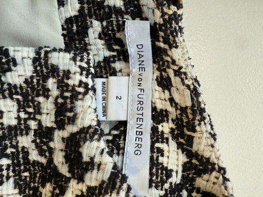 Diane von Furstenberg Black and White Dress