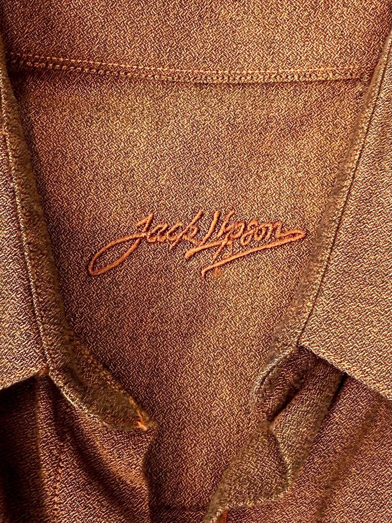 Jack Lyman Men's Brown Button-Up Shirt