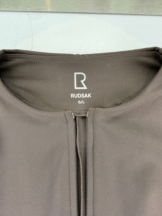 Rudsak Brown Long Sleeve Dress