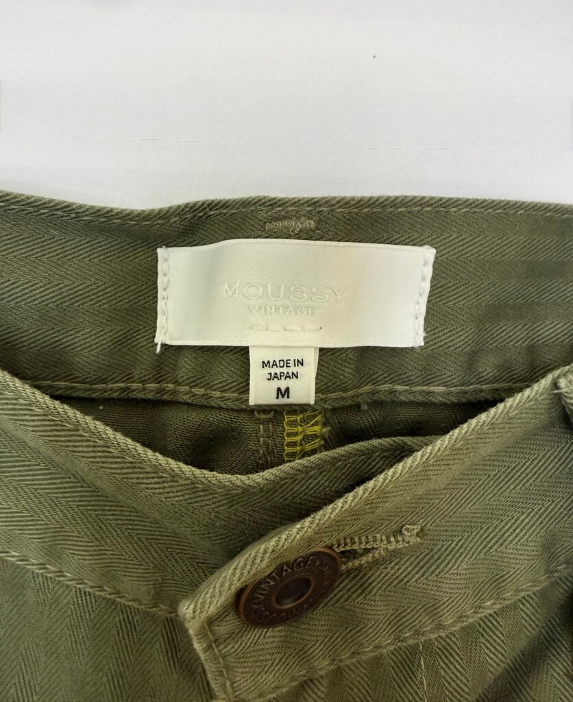 Moussy Vintage Olive Green Pants