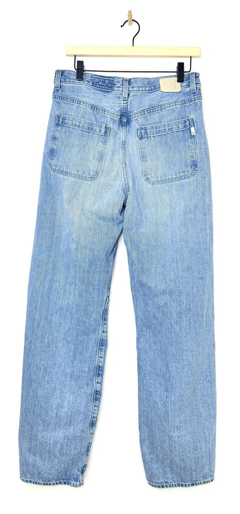 AG Mercer Cuffed High Rise Barrel Jeans