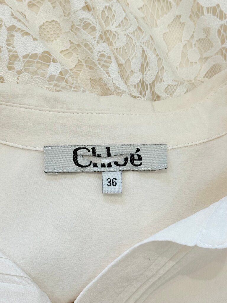 Chloé Women's Lace Insert Dress