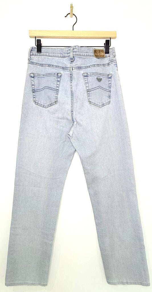 AJ Armani Jeans Light Wash Denim Pants