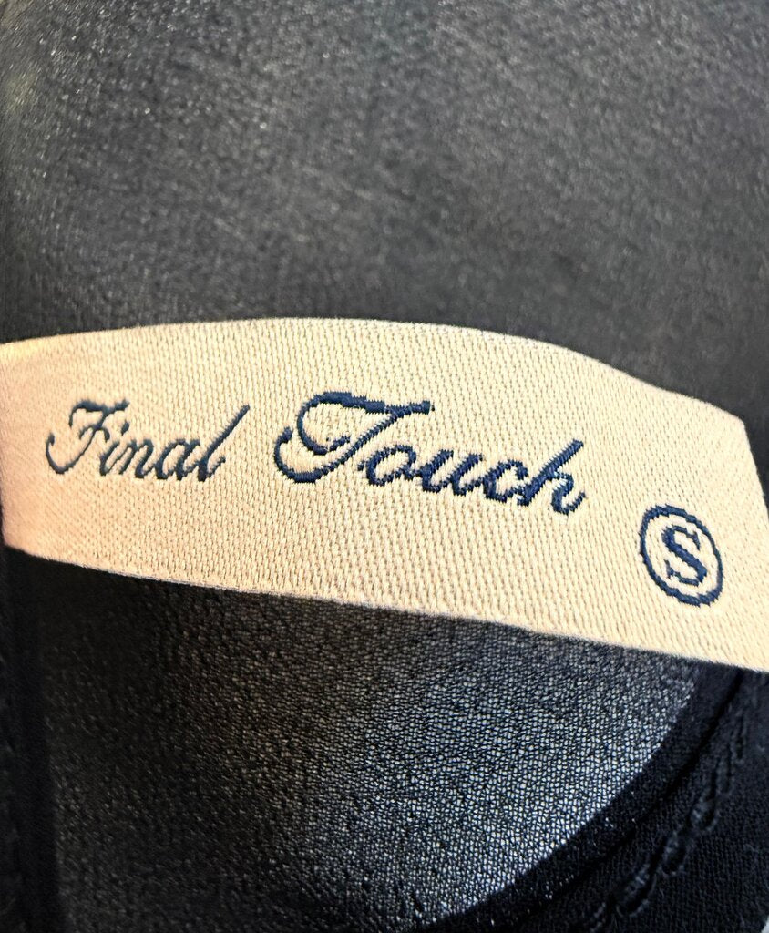 Final Touch Women's Black Dress