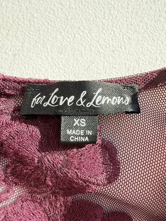 for Love & Lemons Floral Lace Dress