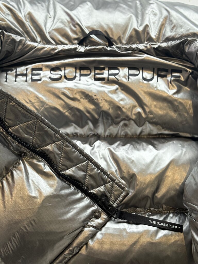 The Super Puff Metallic Puffer Jacket