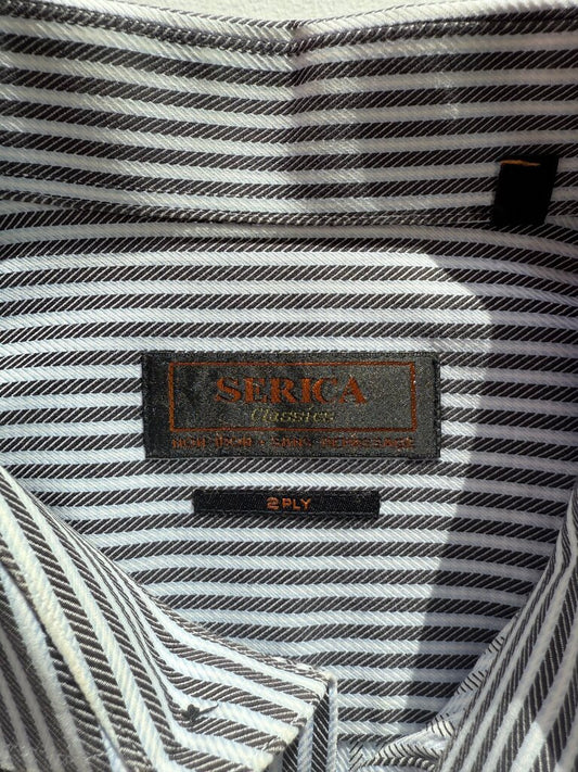 Serica Striped Short Sleeve Shirt