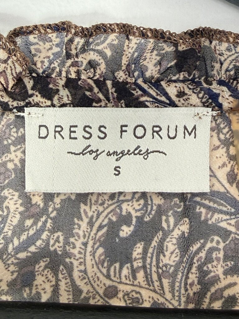 Dress Forum Paisley Pattern Maxi Dress