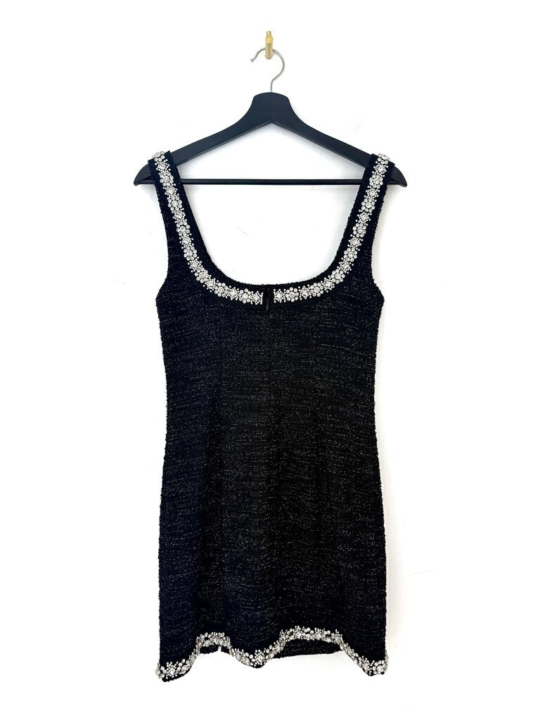 hutch Maye Black Embellished Dress