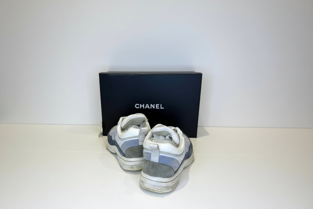 Chanel Interlocking CC Nylon Sneakers