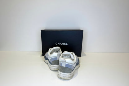 Chanel Interlocking CC Nylon Sneakers