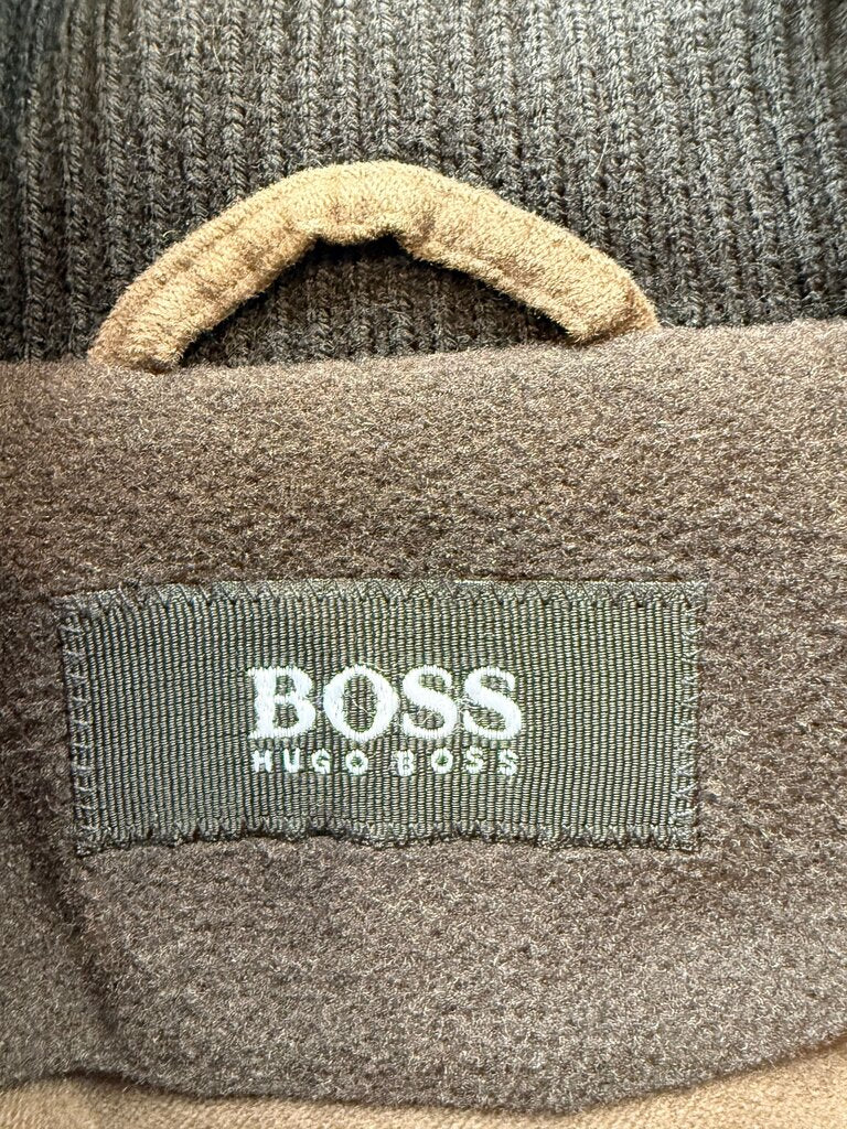 Hugo Boss Brown Overcoat