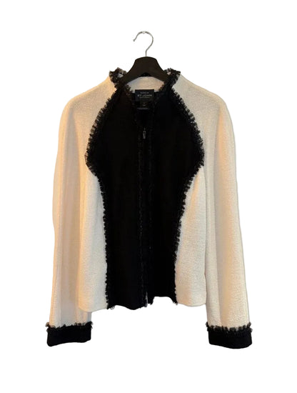 St. John Women's Black and White Jacket