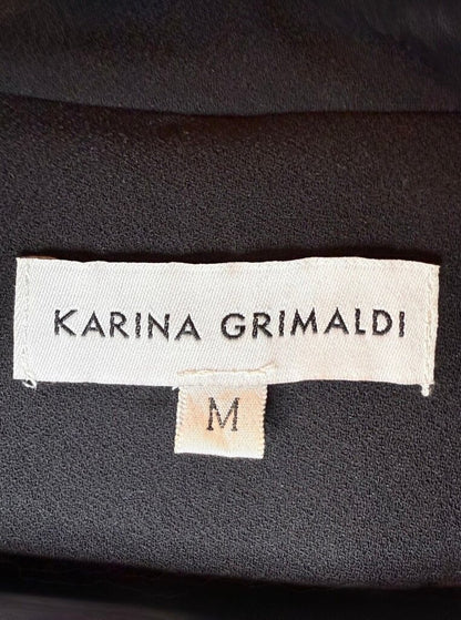 Karina Grimaldi Women's Black Romper Blazer