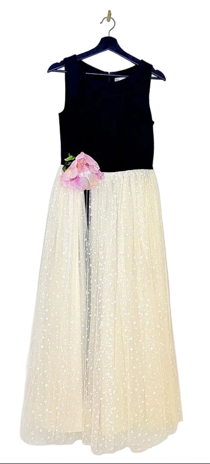 Red Valentino Floral Tulle Gown