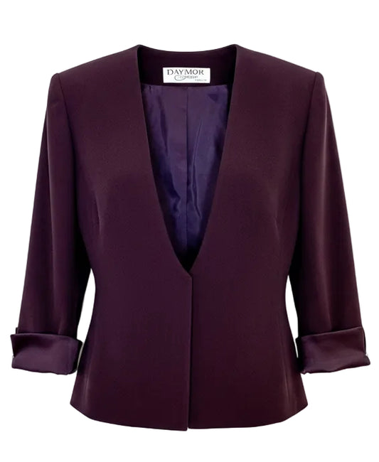 Daymor Couture Women's Purple Jacket