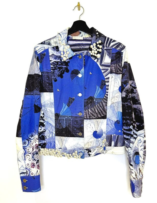 Shirt Passion Patchwork Denim Jacket