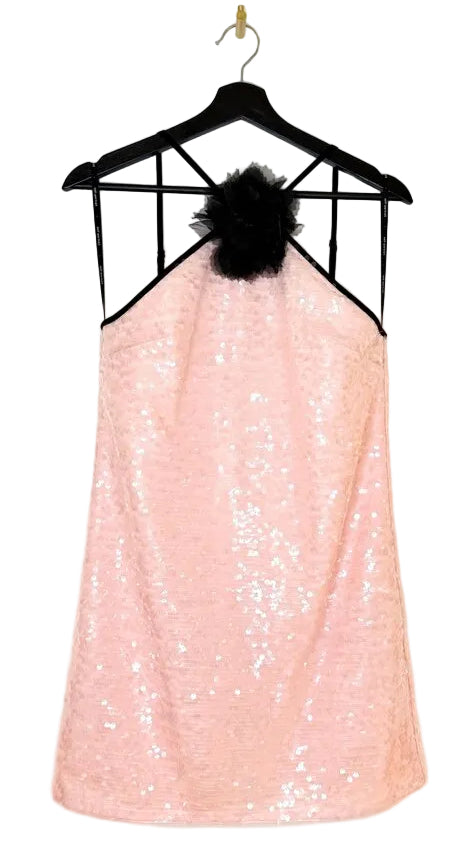 Self-Portrait Pink Sequin Dress