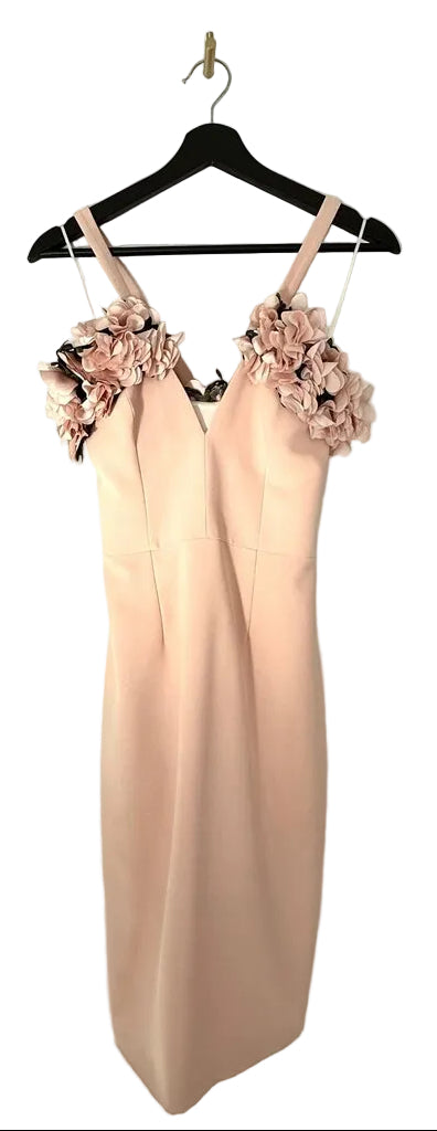 Nadine Merabi Pink Floral Dress