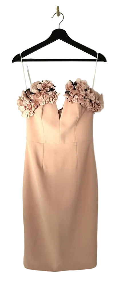 Nadine Merabi Pink Floral Dress