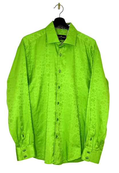 Bertigo Green Long Sleeve Shirt