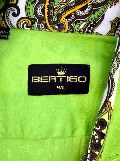 Bertigo Green Long Sleeve Shirt