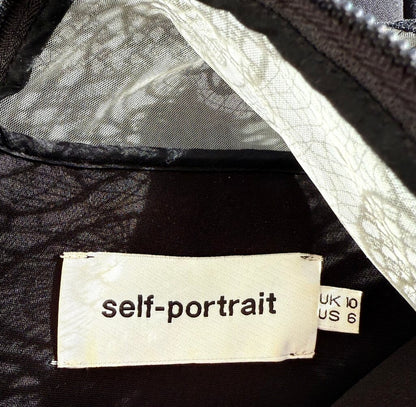 Self-Portrait Black Lace and Jumpsuit