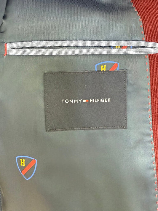 Tommy Hilfiger Burgundy Men's Blazer