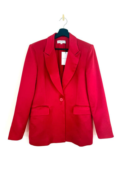 Karina Grimaldi Red Suit Set