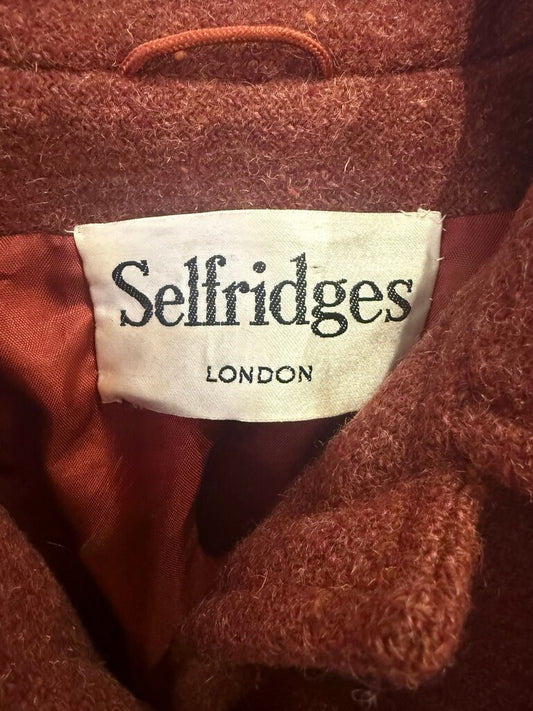 Selfridges London Vintage Wool Coat
