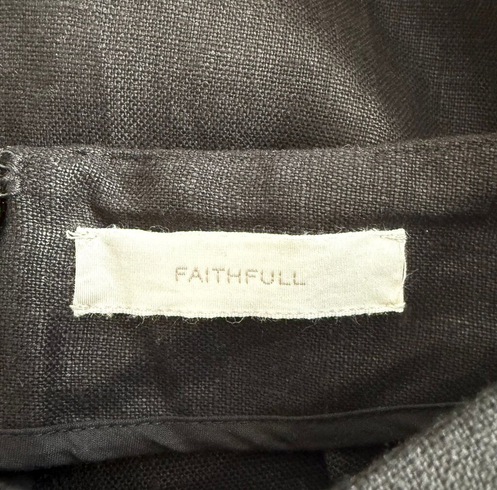 Faithfull Black Trousers