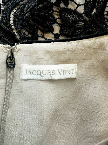 Jacques Vert Black Lace Dress