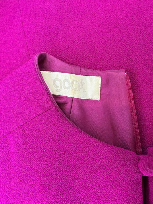 Goat Magenta Shift Dress