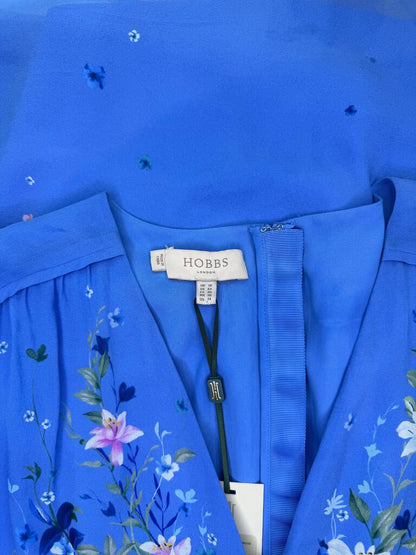 Hobbs London Floral Blue Dress