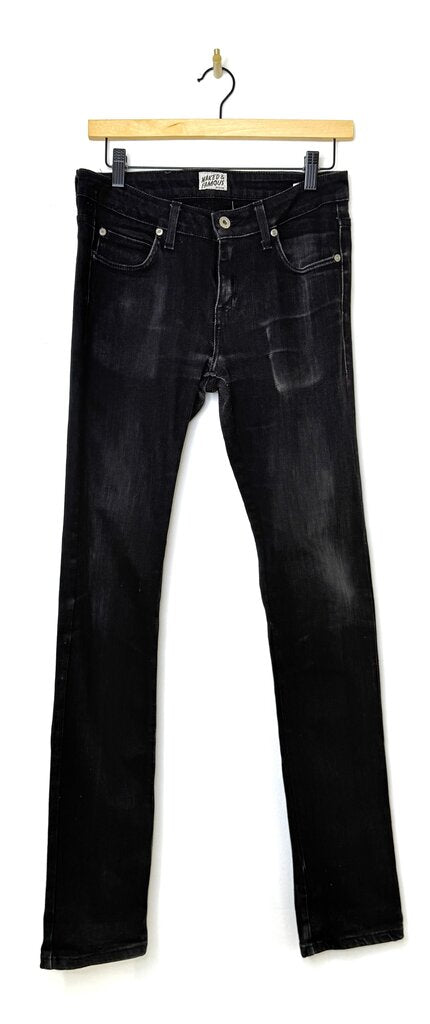 Naked & Famous Black Denim Jeans