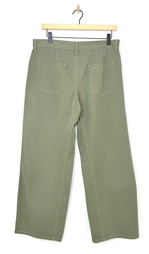 Moussy Vintage Green Cargo Pants