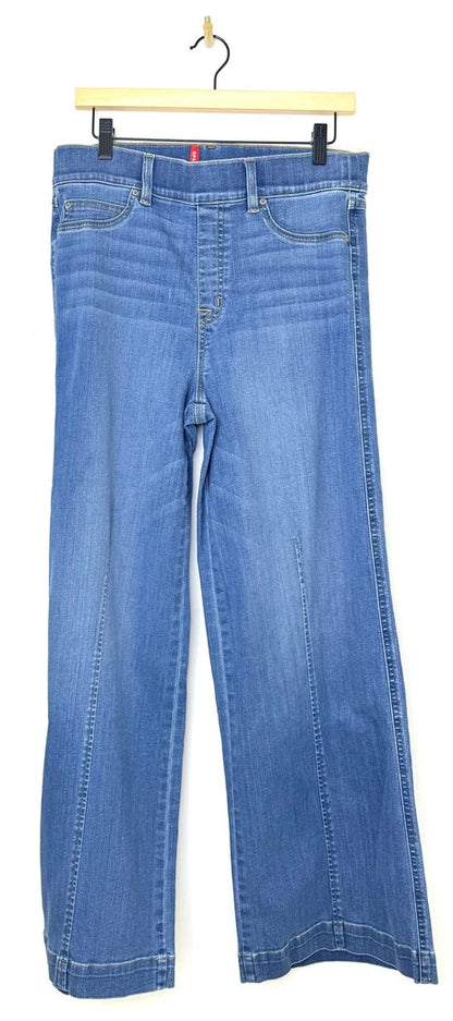 Spanx Women's Denim Wide Leg Jeans