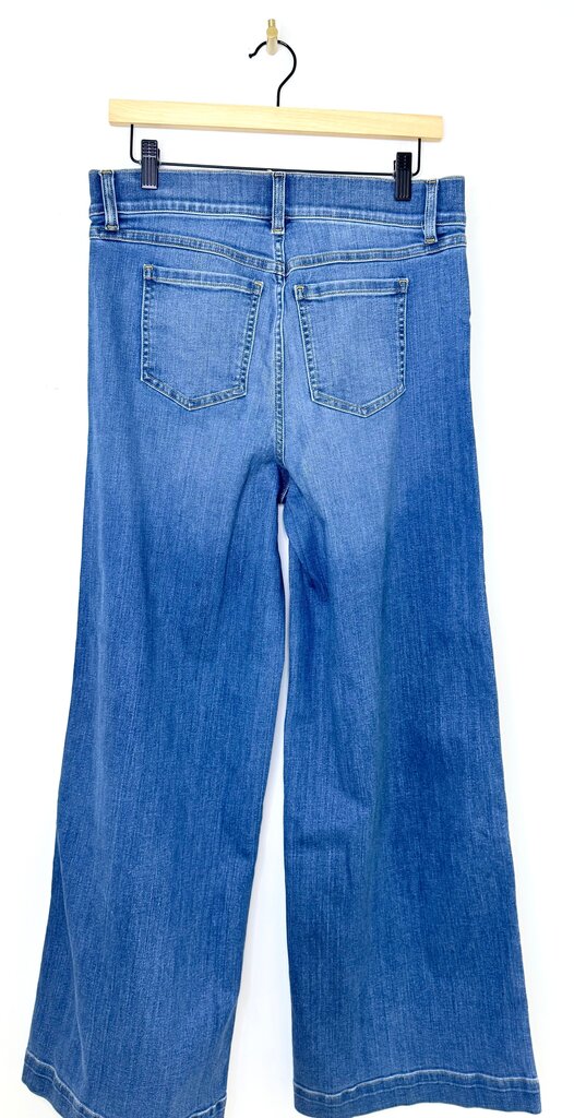 Spanx Women's Denim Wide Leg Jeans