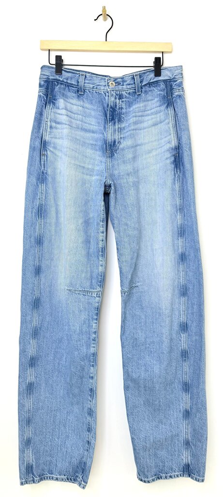 AG Mercer Cuffed High Rise Barrel Jeans