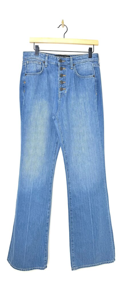 Veronica Beard High-Waisted Flare Jeans