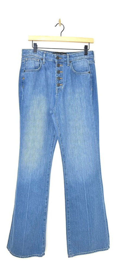 Veronica Beard High-Waisted Flare Jeans