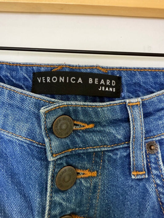Veronica Beard High-Waisted Flare Jeans