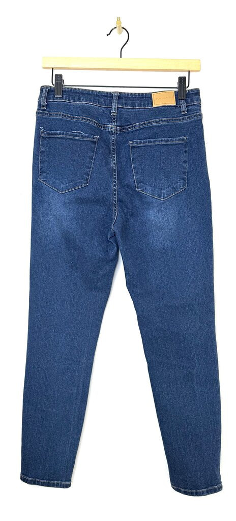 Tahari Women's Dark Blue Skinny Jeans