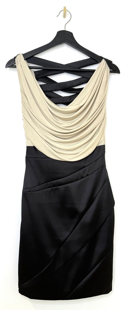 Karen Millen Black and Beige Dress