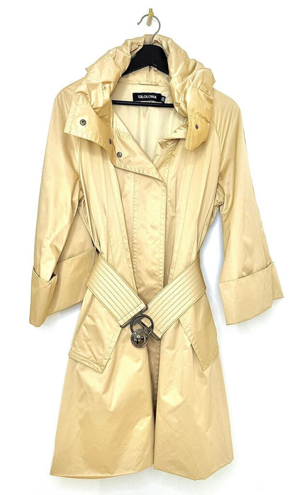 Silolona Beige Trench Coat