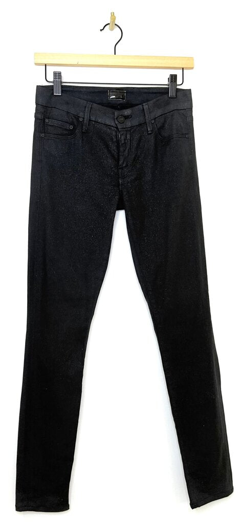 Mother Black Skinny Jeans