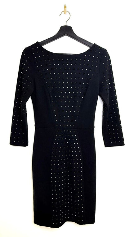 Michael Kors Black Dress with Studded Design