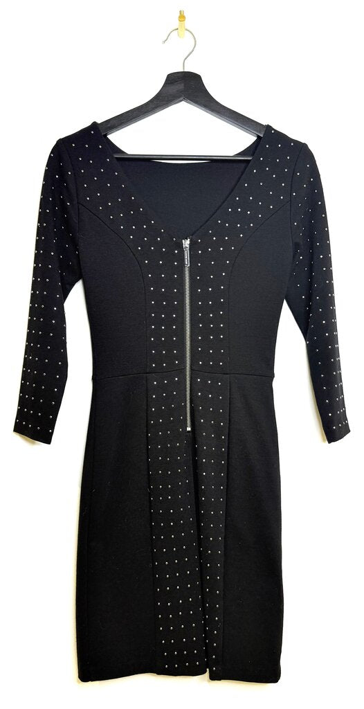Michael Kors Black Dress with Studded Design