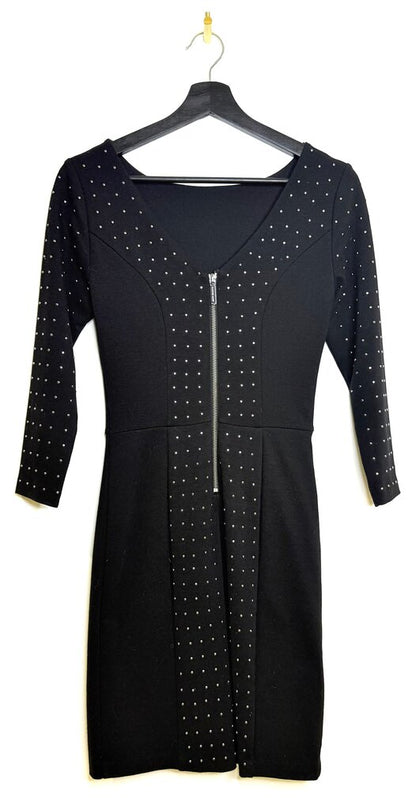 Michael Kors Black Dress with Studded Design